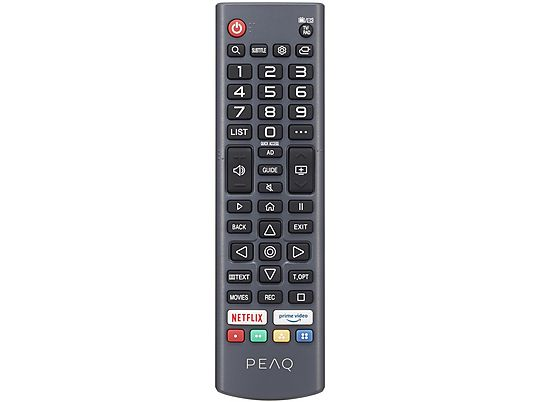 PEAQ 65WQU-5025E Smart TV QLED 65 ", 4K, UHD, Dolby Audio, 2025