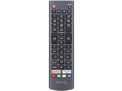 PEAQ 65WQU-5025E Smart TV QLED 65 ", 4K, UHD, Dolby Audio, 2025