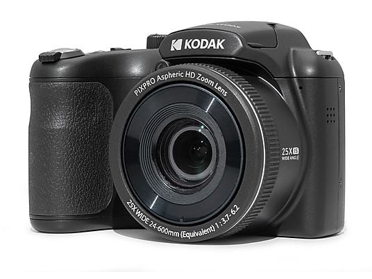 FOTOCAMERA BRIDGE KODAK PixPro AZ255 Zoom ottico 25x, 16,15 megapixel, NERO