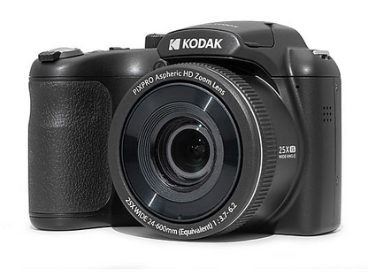 FOTOCAMERA BRIDGE KODAK PixPro AZ255 Zoom ottico 25x, 16,15 megapixel, NERO
