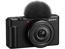 FOTOCAMERA DIGITALE SONY ZV-1F Vlog camera Zoom ottico 1x, 20,1 megapixel, BLACK