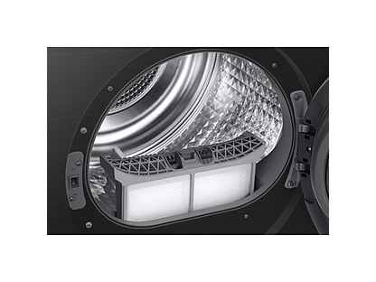 SAMSUNG DV90DG6845LBU3 asciugatrice, a condensazione, 9 Kg, profondità 60 cm, tecnologia AI Dry,  funzione Super Speed 81’, Classe A